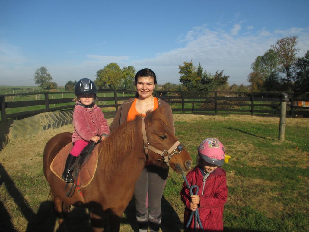 Gite Et Relais Equestre De Marie Tours-en-Vimeu Exteriör bild